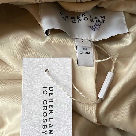 Derek lam 10 Crosby stripe leather moto jacket - 4 - Picture 6 of 6